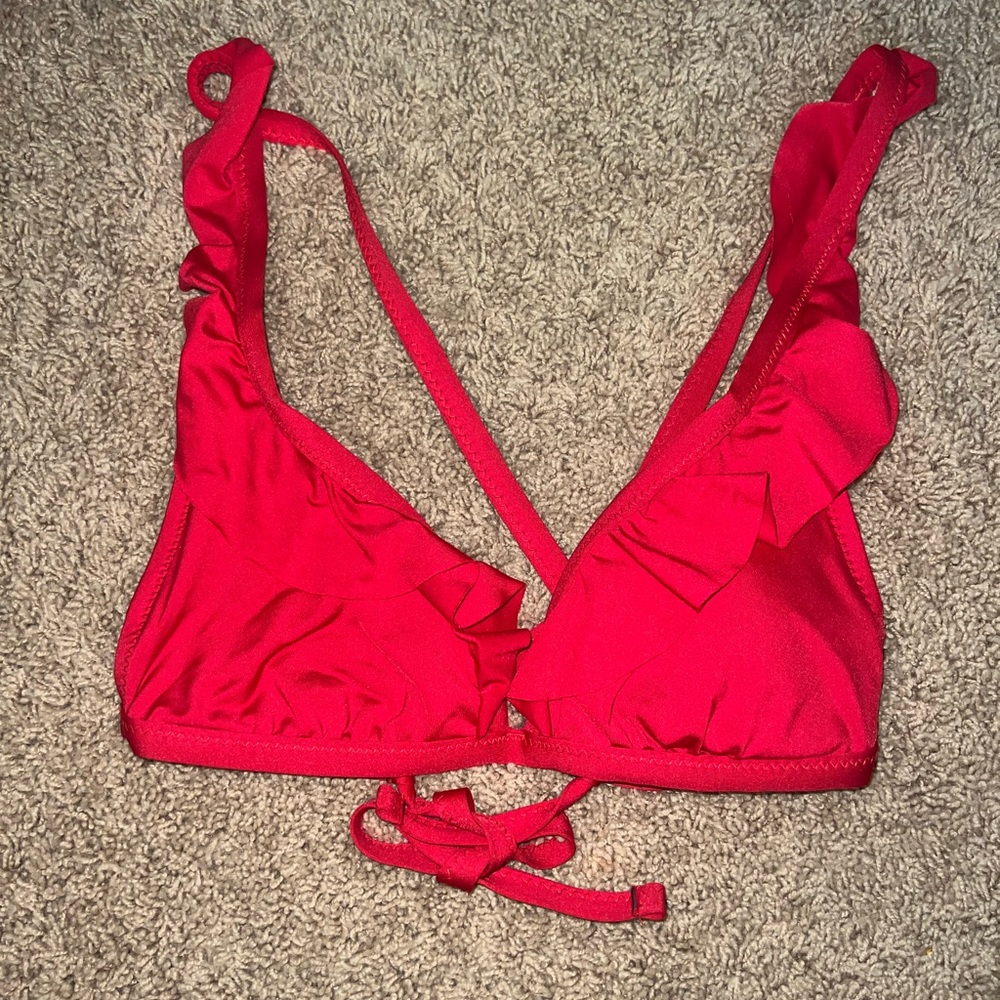 red Bikini Top